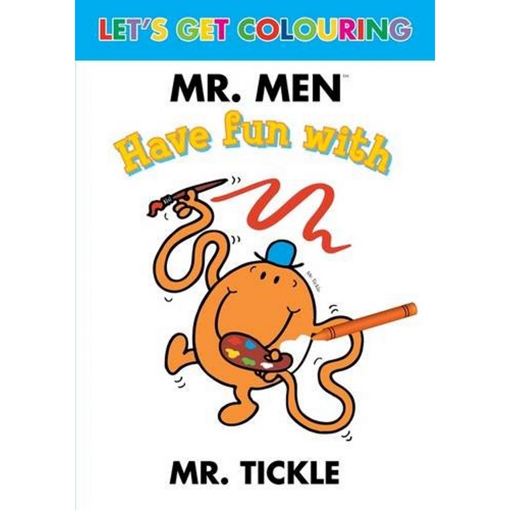 PREORDER Mr Tickle LetS Get Colouring