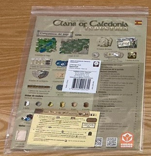 Language Pack Clans of Caledonia: Industria (Expansion) Spanish